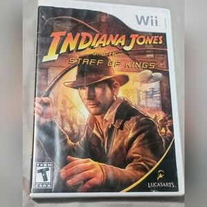 Indiana Jones & The Staff Of Kings - Nintendo Wii Action Hero Whip Adventure